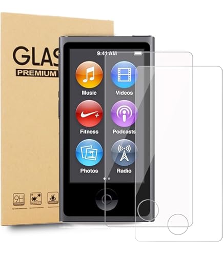 Amazon.com: AKWOX (Pack of 2) Screen Protector for iPod Nano 7 8th