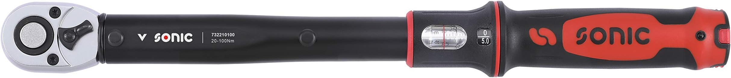 SONIC Tools 20-200Nm Torques Wrench Tool - 1/2''