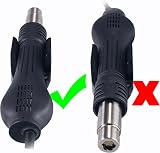 YIHUA 853D 3 in 1 SMD Hot Air Soldering Station UK Plug 0-15V 35V view 8