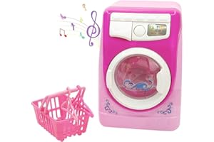 Coherny Toy Washing Machine Kids Mini Simulation Dollhouse Furniture Kitchen Toys Children Play House Toy …