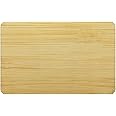 20-Pack NFC Wooden Cards with NFC213 Chip, 13.56MHz, ISO 14443-A Protocol for Social Identification & Digital Business Cards (Bamboo)