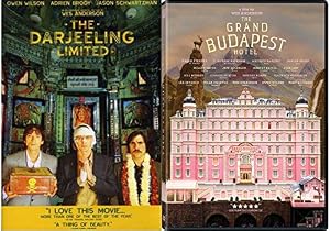 Image of The Grand Budapest Hotel & Darjeeling Limited 2 DVD Set Wes Anderson Films