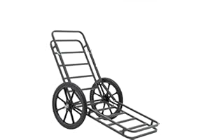 Elevate Outdoor Steel Hitch-Mounted Cargo Carrier and Game Cart - 500 lb. Maximum Weight Capacity