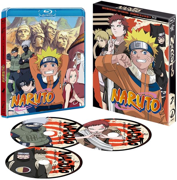 Naruto Box 2-26 to 50 - BD