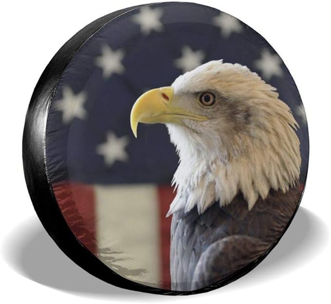 Spare Wheel Tire Cover RV SUV Spare Tire Cover Eagle
