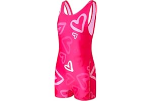 J·E STERGUARD J.E Sterguard Athletic Girls' One Piece Swimsuits Girls Bathing Suits Pro for Practice Black Girl Swimsuit Size 6-16 1880-HP