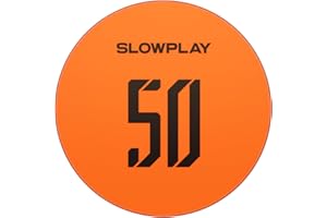 SLOWPLAY Godel Ceramic Poker Chips in Bulk, Casino Grade Ceramic 12-Gram Poker Chip for Texas Hold'em, 43mm Professional Chip