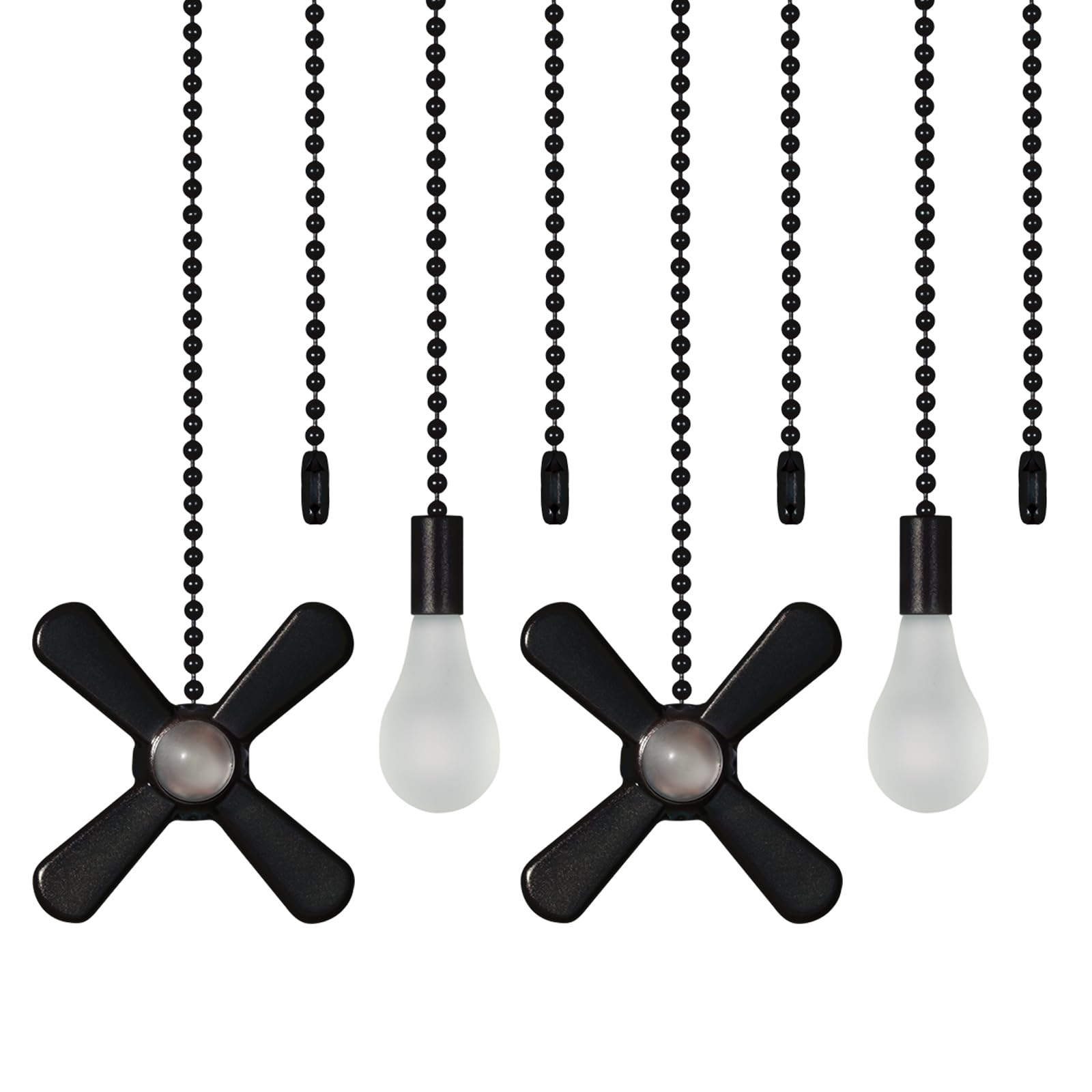 12 inch Ceiling Fan Pull Chain with Decorative 3 mm
