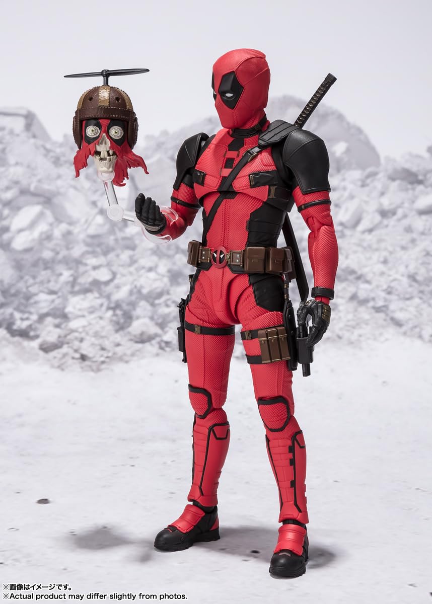 TAMASHII NATIONS - Deadpool & Wolverine - Deadpool, Bandai Spirits S.H.Figuarts Action Figure