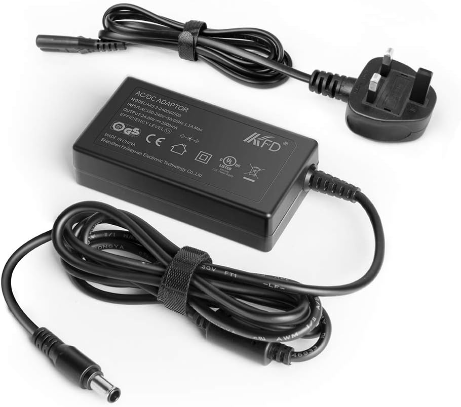 24V Power Supply Adapter for Epson Perfection V600 V500 V550 V750 V800 V850 A411E J221A J252A Photo Scanner Epson WorkForce GT-S80 GT-S50 GT-1500 GT-2500 GT-X970 GT-X900 DS-510 Printer Charger Cable - Image 3