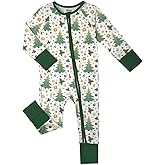 Weiwei Pajamas for Baby Boys & Girls Footies, Viscose from Bamboo Baby Romper, Baby Sleepers, 2-Way Zippy PJs, YKK