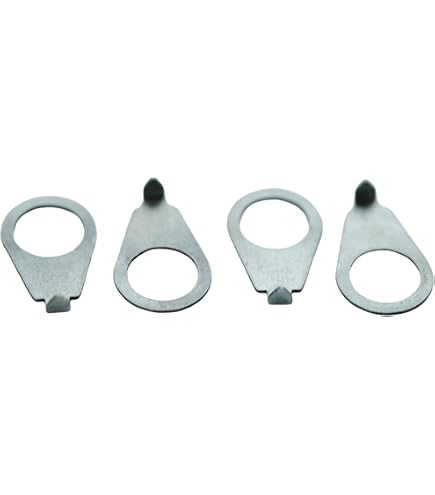 Pointers (flèches) Pour Boutons De Potentiomètre Guitare - 8.5mm, Acier, Style Vintage LP, Lot De 4
