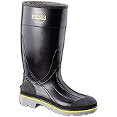Honeywell Safety 75109-12 Servus XTP Chemical Resistant Men's Safety Hi Boot, Size-12, Black/Yellow/Grey (75109-BLM-120)