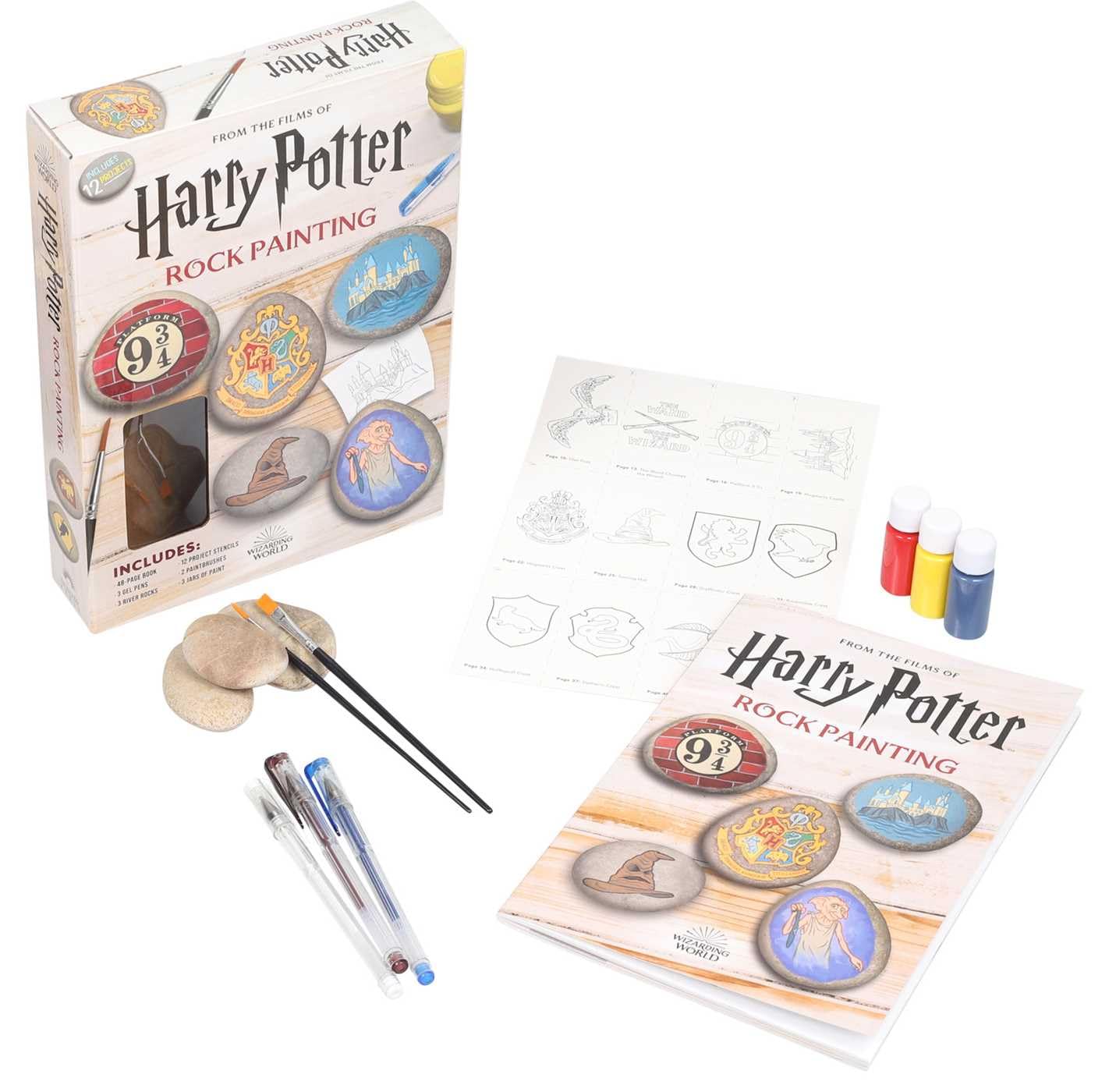Harry Potter Rock Painting