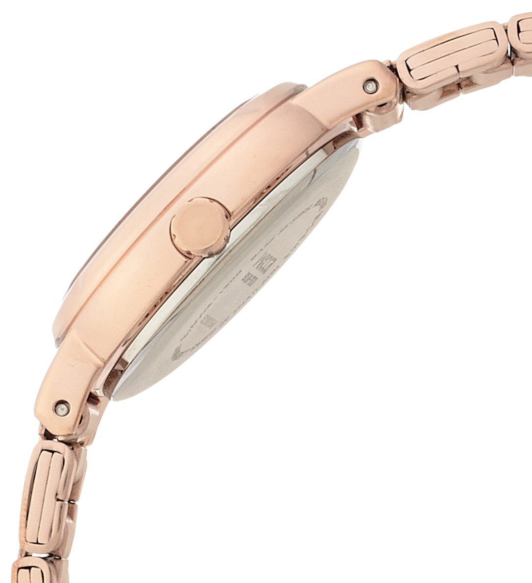 Citizen KH9-965-91 Wicca Solar Tech Wristwatch, Simple Cute Design, Women's, Dial Color - Pink Gold, watch