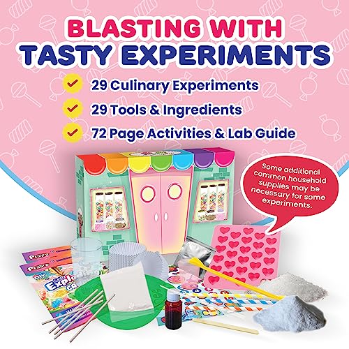 Playz Edible Exploding Candy Making Science Kit for Kids Ages 812