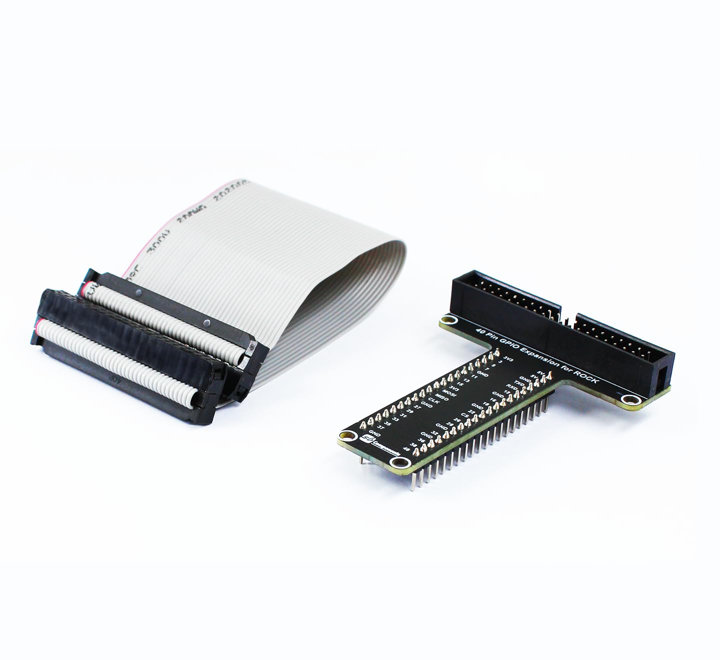 sb components ROCK SBCs 40-pin Breadboard Adapter Development Rock Expansion Board, 40 Pin GPIO Expansion Breakout for Rock 5B, 5A, 4C+, 4SE, 3C, 3A, etc, Rock Breadboard Breakout