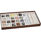 Geosciences Industries-92373 Mineral Identification Kit, Rock Samples for Studying Geology and Earth Science (Set of 20)