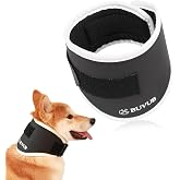 BUVUB Dog Neck Brace Supports Built-in Semi- Rigid Support Plate for Intervertebral Disk Disease (IVDD) Cervical Vertebral Sprains Instability Neck Brace for Dog Pet Cervical Collar (Narrow Medium)