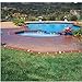 Argee RG840S Let's Light It 40-Foot Decorative Plastic Brick Edging with 6 Built-In Solar Lights, Terra Cotta