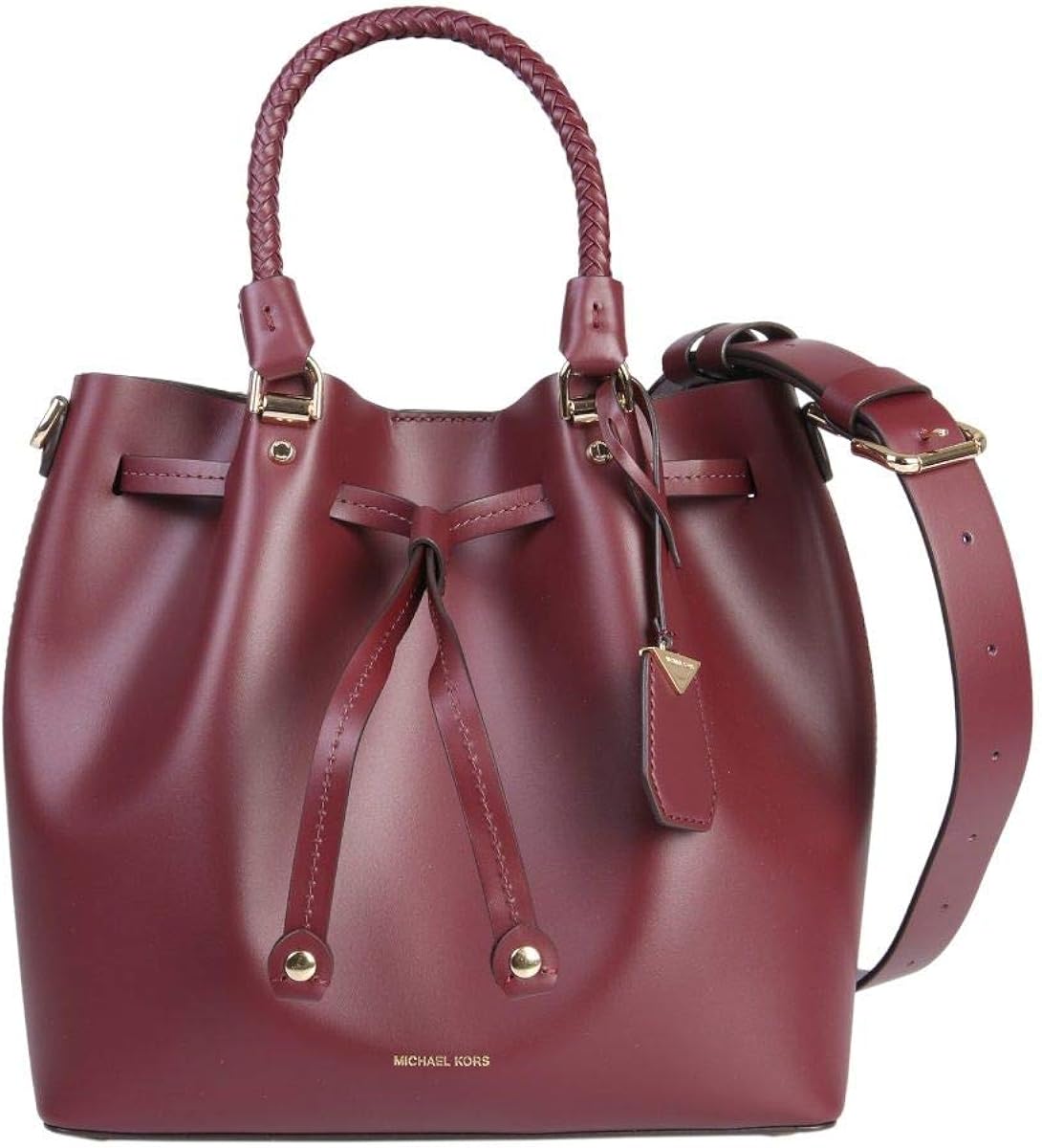 michael kors burgundy handbag