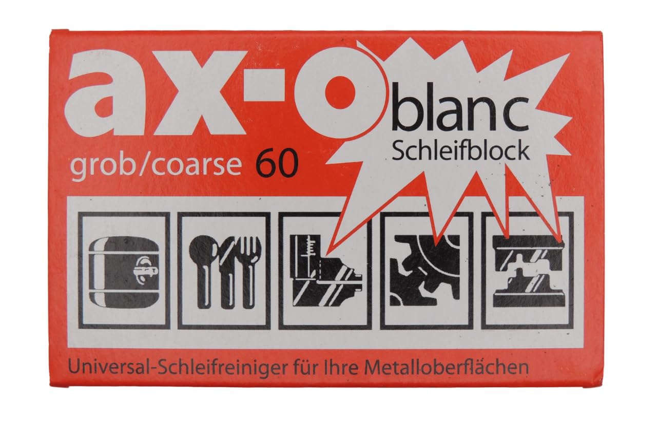 Artifex AX-O – Sanding Block, Cleaning, Rust Treatment, Scratch Removal, Polishing or Defrosting and Surface Treatment for Many Areas – Automotive, DIY, Home (60)