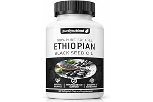 PURELYNUTRIENT Ethiopian Black Seed Oil Softgels
