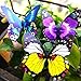 SunHO 3D Butterfly Stickers Removable Mural Crafts Art Design Decal Wall Home Decor Room Decorations (72 Piece)