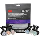 3M Performance Gravity HVLP Atomizing Head Variety Kit, 26730, Sizes 1.2, 1.3, 1.4, 1.6, 1.8, 2.0, for use Performance Spray 