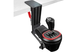 HTLAKIKJ Shifter Desk Mount - Adjustable Mount Holder for Racing Sim Shifter -Compatible with Thrustmaster TH8S & TH8A Shifte