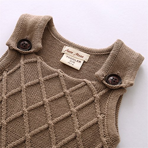image for Auro Mesa Newborn Baby knit overalls toddler Boys knitted Clothes Slee