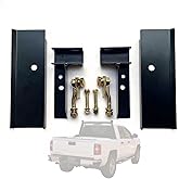 30124 Hardware Kit | for Use w/Standard Bed | Fits 2020-2025 Chevrolet Chevy Silverado GMC Sierra 2500 3500 HD | Black Powder Coat | No Drill Required