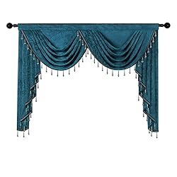 ELKCA Thick Double-Sided Chenille Valance for