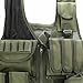 Lixada Tactical Vest Lightweight Breathable Polyester Combat-Vest Outdoor Training Vest Adjustable for Adults CS/Hunting/Training