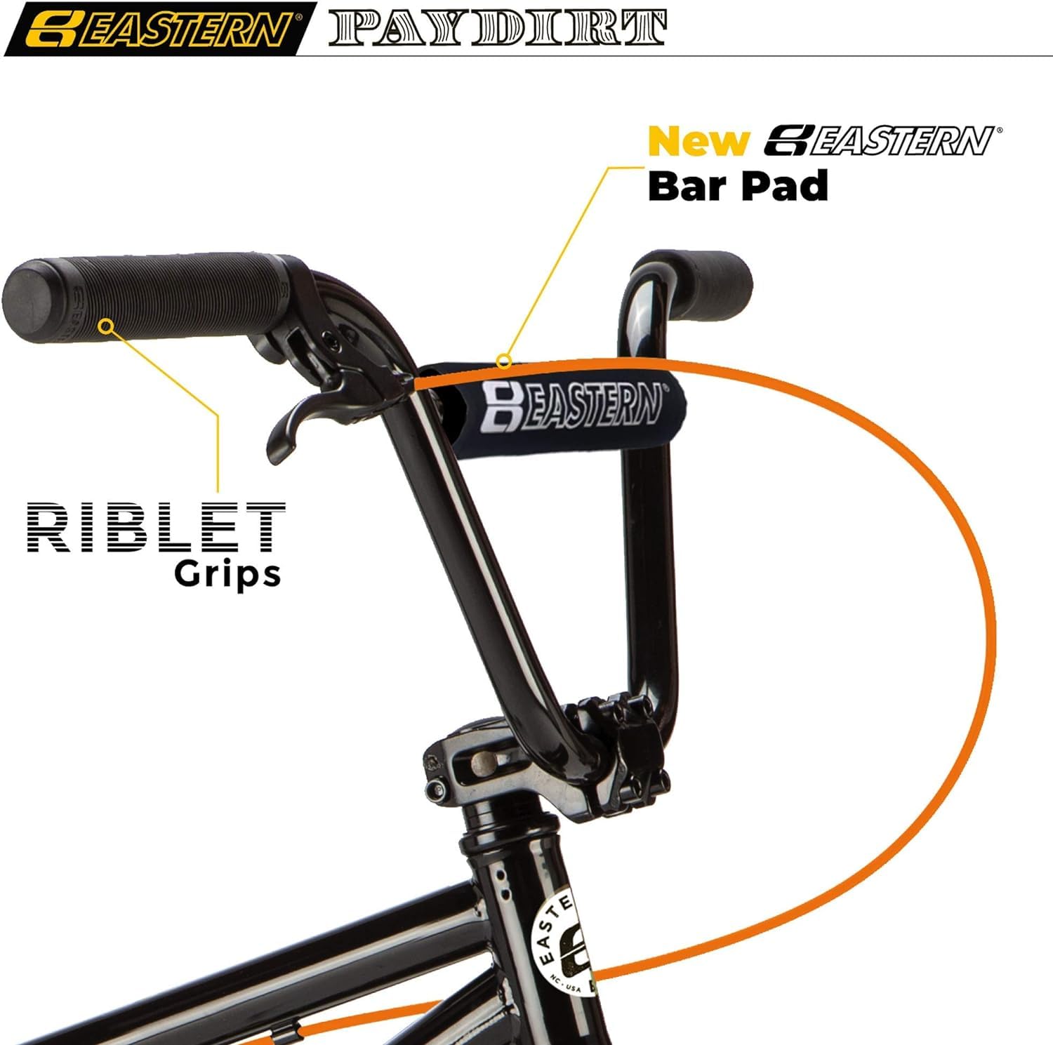Eastern Bikes Paydirt - 20-Inch Freestyle BMX for Beginners, Durable Frame, Ideal for Street and Park Riding