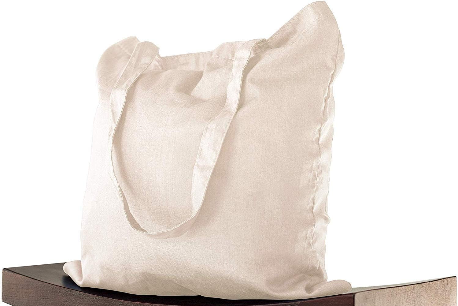 plain fabric bags