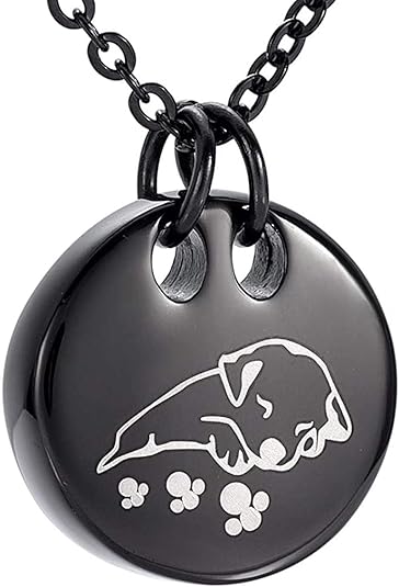 Ciondolo Urna Per Ceneri Animali - Zampa Di Animale Commemorativo - Foto 3