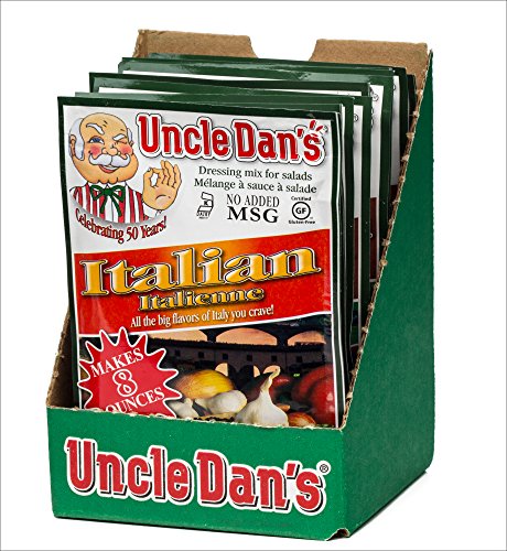 Uncle Dan's Italian Dressing, Dip, and Seasoning Mix - 12 Pack Case - Thumbnail 2