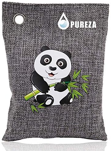 Nature Fresh Air Purifying Bag. Odor Eliminator for Cars, Closets, Bathrooms and Pet Areas.Bamboo Charcoal Bags, Captures and Eliminates Odors. By Pureza, Pack of 1