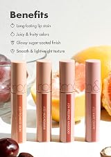 rom&nd Juicy Lasting Tint 17 Plum Coke Sparkling Lip Color Korean K-Beauty view 5