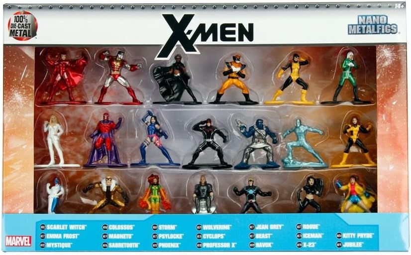 MINIFIGURES Marvel Nano Metalfigs Die-Cast Metal Mini-Figures 20-Pack