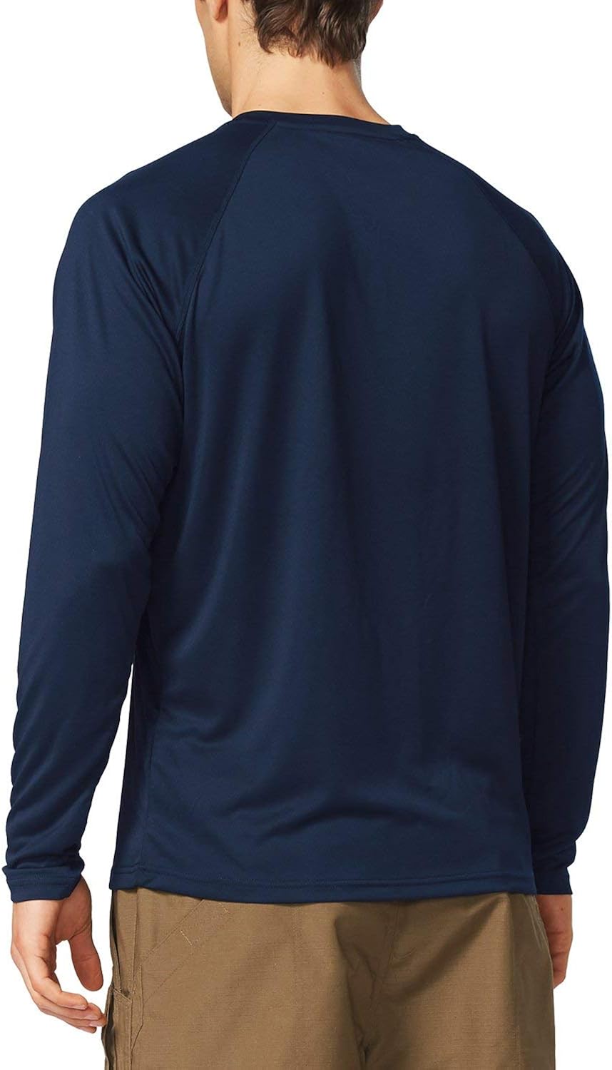 BALEAF Men's UPF 50+ Sun Protection Shirts Long Sleeve Dri Fit SPF T-Shirts Lightweight Fishing Hiking Running: Clothing
