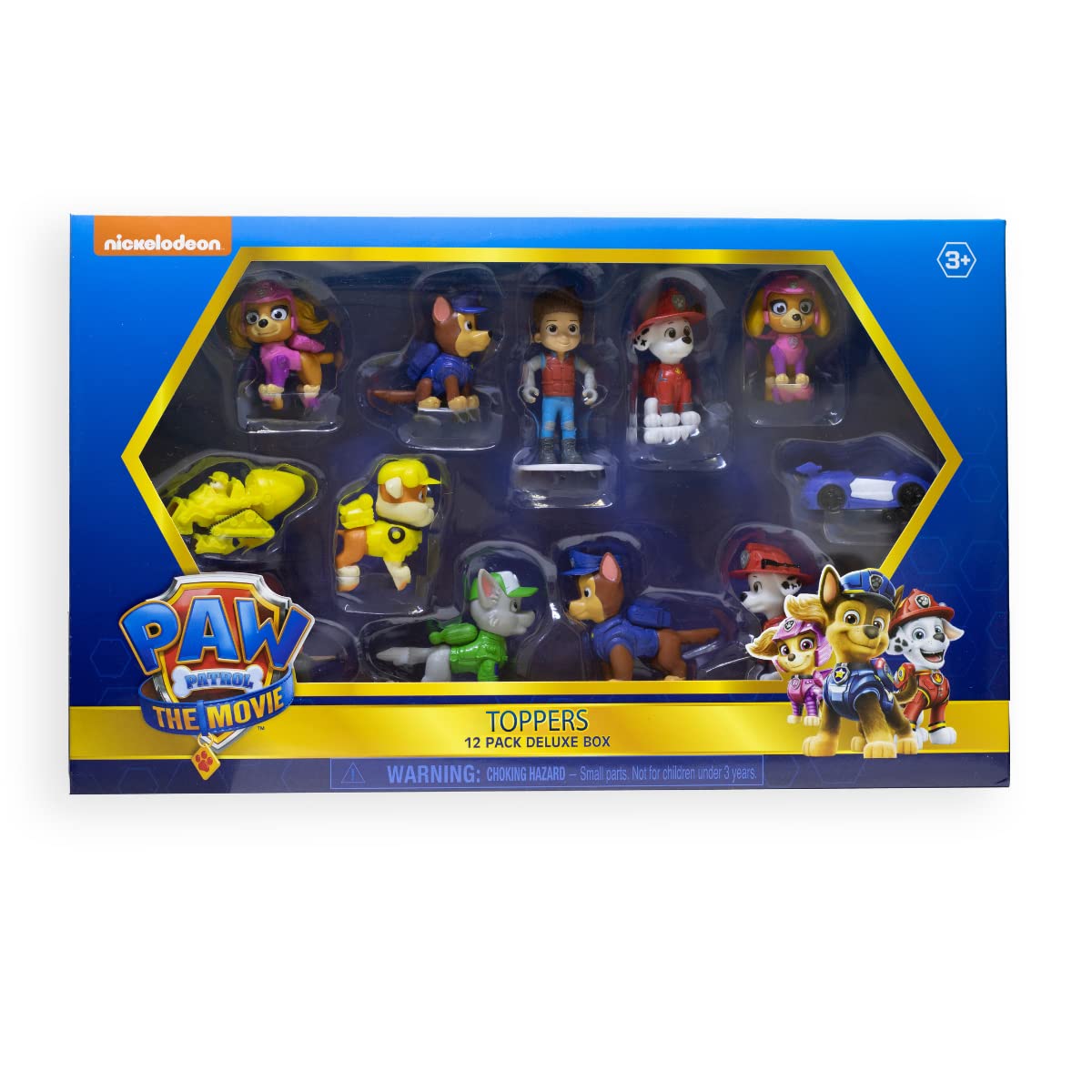 Paw Patrol The Movie Pencil Toppers 12 pack deluxe box (S1). A