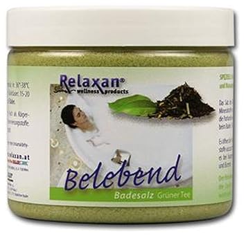Badesalz Grüner Tee, 1000 g Dose