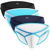 Billtop Mens Sexy Mesh Breathable Briefs Daily Underwear Pack