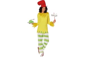 Spirit Halloween Dr. Suess Adult Sam I Am Costume | Officially Licensed | Dr. Suess Cosplay | Fun Halloween Costume