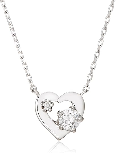 Amazon フェスタリア ビジュソフィア Festaria Bijou Sophia 夢を叶える 星のダイヤモンド K18ホワイトゴールド Wish Upon A Starダイヤモンド ネックレス 1349 ネックレス 通販