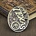 YOQUCOL The State Of Texas Long Horn Bull Head Mouse Bronze Belt Buckle