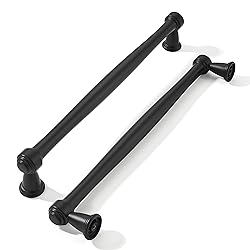 khtumeware 2 Pack 8 Inch(203mm) Matte Black Cabinet