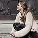 OYANUS Women's Loose Cowl Neck Chunky Cable Knit Pullover Top Sweater Jumper